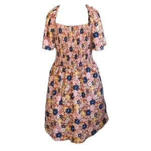 Liberty Love Floral Smock Dress